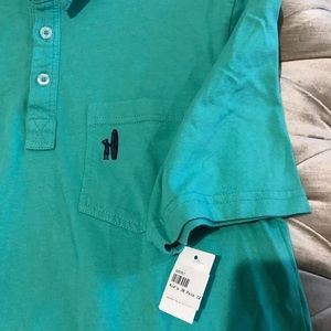 Johnnie O *NWT* sz 12 boys green polo